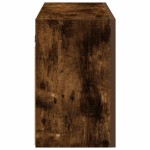 vidaXL Dulap perete baie, stejar fumuriu, 100x25x40 cm, lemn prelucrat vidaXL Dulap perete baie, stejar fumuriu, 100x25x40 cm, lemn prelucrat