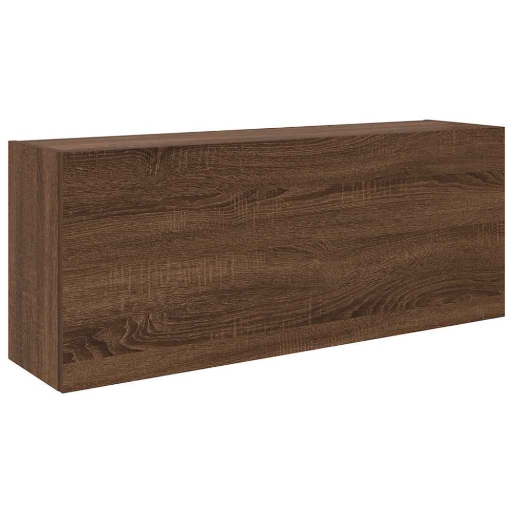 vidaXL Dulap perete de baie, stejar maro, 100x25x40 cm, lemn prelucrat
