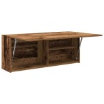 vidaXL Dulap perete de baie, lemn vechi, 100x25x40 cm, lemn prelucrat