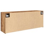 vidaXL Dulap perete de baie, lemn vechi, 100x25x40 cm, lemn prelucrat