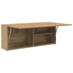 vidaXL Dulap perete baie stejar artizanal, 100x25x40 cm lemn prelucrat vidaXL Dulap perete baie stejar artizanal, 100x25x40 cm lemn prelucrat