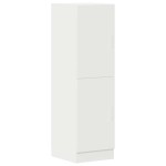 vidaXL Dulap de bucătărie, alb, 38x41,5x131,5 cm, lemn prelucrat