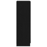 vidaXL Dulap de bucătărie, negru, 38x41,5x131,5 cm, lemn prelucrat