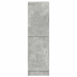 vidaXL Dulap de bucătărie, gri beton 38x41,5x131,5 cm lemn prelucrat