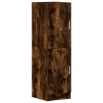 vidaXL Dulap de bucătărie, stejar fumuriu, 38x41,5x131,5 cm, lemn