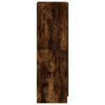 vidaXL Dulap de bucătărie, stejar fumuriu, 38x41,5x131,5 cm, lemn