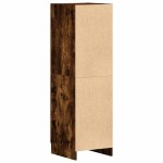 vidaXL Dulap de bucătărie, stejar fumuriu, 38x41,5x131,5 cm, lemn