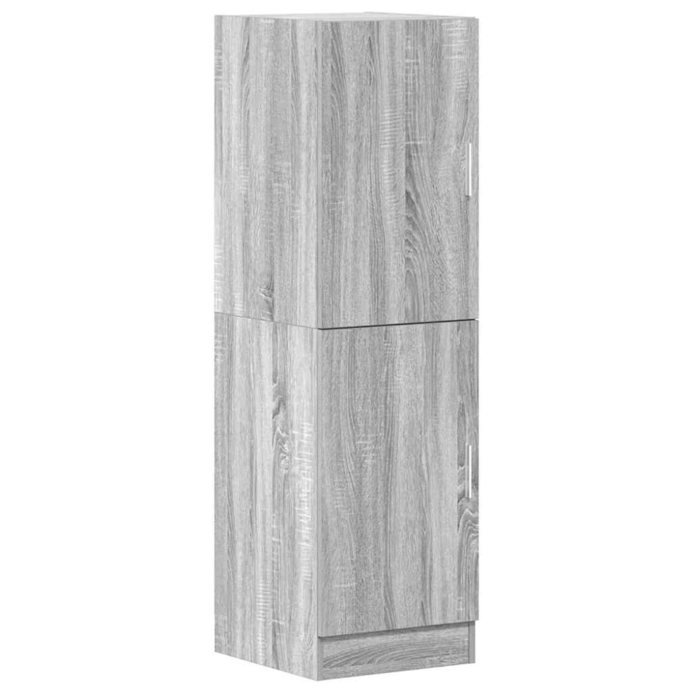 vidaXL Dulap de bucătărie, gri sonoma, 38x41,5x131,5 cm lemn prelucrat