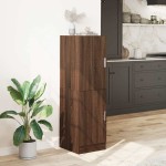 vidaXL Dulap de bucătărie, stejar maro 38x41,5x131,5 cm lemn prelucrat