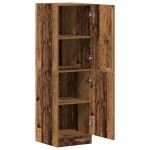 vidaXL Dulap de bucătărie, lemn vechi, 38x41,5x131,5 cm lemn prelucrat vidaXL Dulap de bucătărie, lemn vechi, 38x41,5x131,5 cm lemn prelucrat