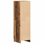 vidaXL Dulap de bucătărie, lemn vechi, 38x41,5x131,5 cm lemn prelucrat vidaXL Dulap de bucătărie, lemn vechi, 38x41,5x131,5 cm lemn prelucrat