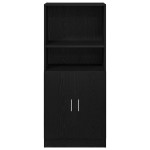 vidaXL Dulap de bucătărie, negru, 57x41,5x131,5 cm, lemn prelucrat