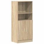 vidaXL Dulap bucătărie stejar Sonoma, 57x41,5x131,5 cm, lemn prelucrat vidaXL Dulap bucătărie stejar Sonoma, 57x41,5x131,5 cm, lemn prelucrat