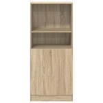 vidaXL Dulap bucătărie stejar Sonoma, 57x41,5x131,5 cm, lemn prelucrat vidaXL Dulap bucătărie stejar Sonoma, 57x41,5x131,5 cm, lemn prelucrat