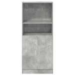 vidaXL Dulap de bucătărie, gri beton 57x41,5x131,5 cm lemn prelucrat