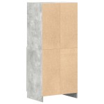 vidaXL Dulap de bucătărie, gri beton 57x41,5x131,5 cm lemn prelucrat