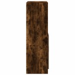 vidaXL Dulap de bucătărie, stejar fumuriu, 57x41,5x131,5 cm, lemn
