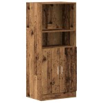 vidaXL Dulap de bucătărie, lemn vechi, 57x41,5x131,5 cm lemn prelucrat