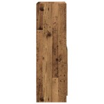 vidaXL Dulap de bucătărie, lemn vechi, 57x41,5x131,5 cm lemn prelucrat