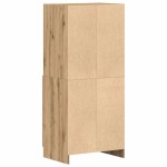 vidaXL Dulap de bucătărie stejar artizanal 57x41,5x131,5 cm lemn vidaXL Dulap de bucătărie stejar artizanal 57x41,5x131,5 cm lemn
