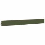 vidaXL Borduri de gazon 10 buc Verde olive Oțel laminat la rece vidaXL Borduri de gazon 10 buc Verde olive Oțel laminat la rece