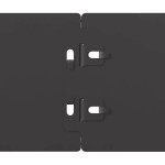 vidaXL Borduri de gazon 50 buc Negru 10x103 cm Oțel laminat la rece vidaXL Borduri de gazon 50 buc Negru 10x103 cm Oțel laminat la rece