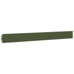 vidaXL Borduri de gazon 50 buc Verde olive Oțel laminat la rece vidaXL Borduri de gazon 50 buc Verde olive Oțel laminat la rece
