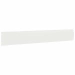 vidaXL Borduri de gazon 10 buc Alb 15x103 cm Oțel laminat la rece vidaXL Borduri de gazon 10 buc Alb 15x103 cm Oțel laminat la rece