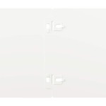 vidaXL Borduri de gazon 10 buc Alb 15x103 cm Oțel laminat la rece vidaXL Borduri de gazon 10 buc Alb 15x103 cm Oțel laminat la rece