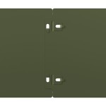 vidaXL Borduri de gazon 10 buc Verde olive Oțel laminat la rece vidaXL Borduri de gazon 10 buc Verde olive Oțel laminat la rece