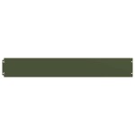 vidaXL Borduri de gazon 50 buc Verde olive Oțel laminat la rece