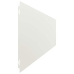 vidaXL Borduri de gazon 10 buc Alb 20x103 cm Oțel laminat la rece vidaXL Borduri de gazon 10 buc Alb 20x103 cm Oțel laminat la rece