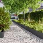 vidaXL Borduri de gazon 10 buc Negru 25x103 cm Oțel laminat la rece vidaXL Borduri de gazon 10 buc Negru 25x103 cm Oțel laminat la rece