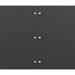 vidaXL Borduri de gazon 10 buc Negru 25x103 cm Oțel laminat la rece vidaXL Borduri de gazon 10 buc Negru 25x103 cm Oțel laminat la rece