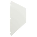 vidaXL Borduri de gazon 10 buc Alb 25x103 cm Oțel laminat la rece vidaXL Borduri de gazon 10 buc Alb 25x103 cm Oțel laminat la rece
