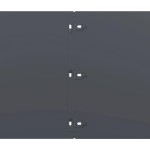 vidaXL Borduri de gazon 10 buc Antracit 25x103 cm Oțel laminat la rece vidaXL Borduri de gazon 10 buc Antracit 25x103 cm Oțel laminat la rece