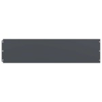 vidaXL Borduri de gazon 20 buc Antracit 25x103 cm Oțel laminat la rece