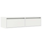 vidaXL Dulap TV cu lumini LED alb 100X35,5x25 cm vidaXL Dulap TV cu lumini LED alb 100X35,5x25 cm