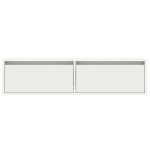 vidaXL Dulap TV cu lumini LED alb 100X35,5x25 cm vidaXL Dulap TV cu lumini LED alb 100X35,5x25 cm