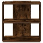 vidaXL Bibliotecă 3 niveluri stejar fumuriu 60x30x60 cm lemn prelucrat vidaXL Bibliotecă 3 niveluri stejar fumuriu 60x30x60 cm lemn prelucrat
