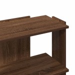 vidaXL Bibliotecă cu 3 niveluri, stejar maro 60x30x60 cm lemn compozit vidaXL Bibliotecă cu 3 niveluri, stejar maro 60x30x60 cm lemn compozit