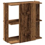 vidaXL Bibliotecă cu 5 niveluri lemn vechi 60x30x60 cm lemn vidaXL Bibliotecă cu 5 niveluri lemn vechi 60x30x60 cm lemn