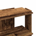 vidaXL Bibliotecă cu 5 niveluri lemn vechi 60x30x60 cm lemn vidaXL Bibliotecă cu 5 niveluri lemn vechi 60x30x60 cm lemn