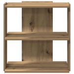 vidaXL Bibliotecă 3 etaje stejar artizanal 60x30x60 cm lemn prelucrat vidaXL Bibliotecă 3 etaje stejar artizanal 60x30x60 cm lemn prelucrat