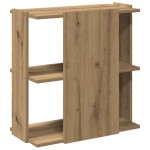 vidaXL Bibliotecă 3 etaje stejar artizanal 60x30x60 cm lemn prelucrat vidaXL Bibliotecă 3 etaje stejar artizanal 60x30x60 cm lemn prelucrat