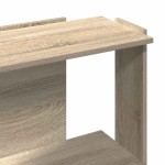 vidaXL Bibliotecă 3 niveluri stejar sonoma 60x30x80 cm, lemn prelucrat vidaXL Bibliotecă 3 niveluri stejar sonoma 60x30x80 cm, lemn prelucrat