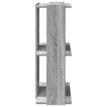 vidaXL Bibliotecă cu 3 etaje, gri Sonoma, 60x30x80 cm, lemn prelucrat vidaXL Bibliotecă cu 3 etaje, gri Sonoma, 60x30x80 cm, lemn prelucrat