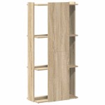vidaXL Bibliotecă 3 niveluri stejar sonoma 60x30x120 cm lemn prelucrat vidaXL Bibliotecă 3 niveluri stejar sonoma 60x30x120 cm lemn prelucrat