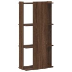 vidaXL Bibliotecă 3 niveluri, stejar maro 60x30x120 cm, lemn prelucrat vidaXL Bibliotecă 3 niveluri, stejar maro 60x30x120 cm, lemn prelucrat