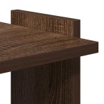 vidaXL Bibliotecă 3 niveluri, stejar maro 60x30x120 cm, lemn prelucrat vidaXL Bibliotecă 3 niveluri, stejar maro 60x30x120 cm, lemn prelucrat